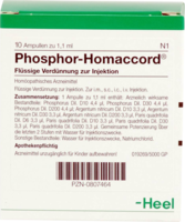 PHOSPHOR HOMACCORD Ampullen