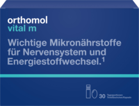 ORTHOMOL Vital M Trinkfläschchen/Kaps.Kombipack.