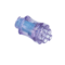 SAFEFLOW Membranventil nadelfr.m.Verlängerung blau