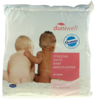 DUNIWELL Baby Waschlappen streichelzart