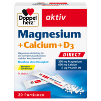 DOPPELHERZ Magnesium+Calcium+D3 DIRECT Pellets