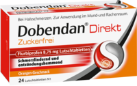 DOBENDAN Direkt zuckerfrei Flurbiprofen 8,75mg Lut