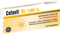 CEFAVIT D3 7.000 I.E. Filmtabletten