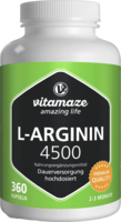 L-ARGININ HOCHDOSIERT 4.500 mg Kapseln