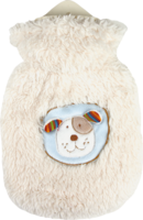 SÄNGER 0,8 l Wärmflasche m.Bezug Hund Brum