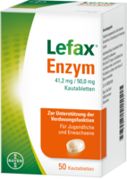 LEFAX Enzym Kautabletten