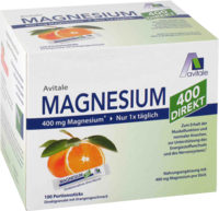 MAGNESIUM 400 direkt Orange Portionssticks