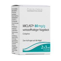 MICLAST 80 mg/g wirkstoffhaltiger Nagellack