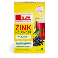 WEPA Zink Holunder+Vit.C+Zink Pulver