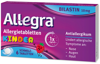 ALLEGRA Allergietabletten Kinder 10 mg Schmelztab.