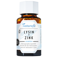 NATURAFIT Lysin+Zink Kapseln
