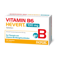 VITAMIN B6 HEVERT 100 mg Tabletten